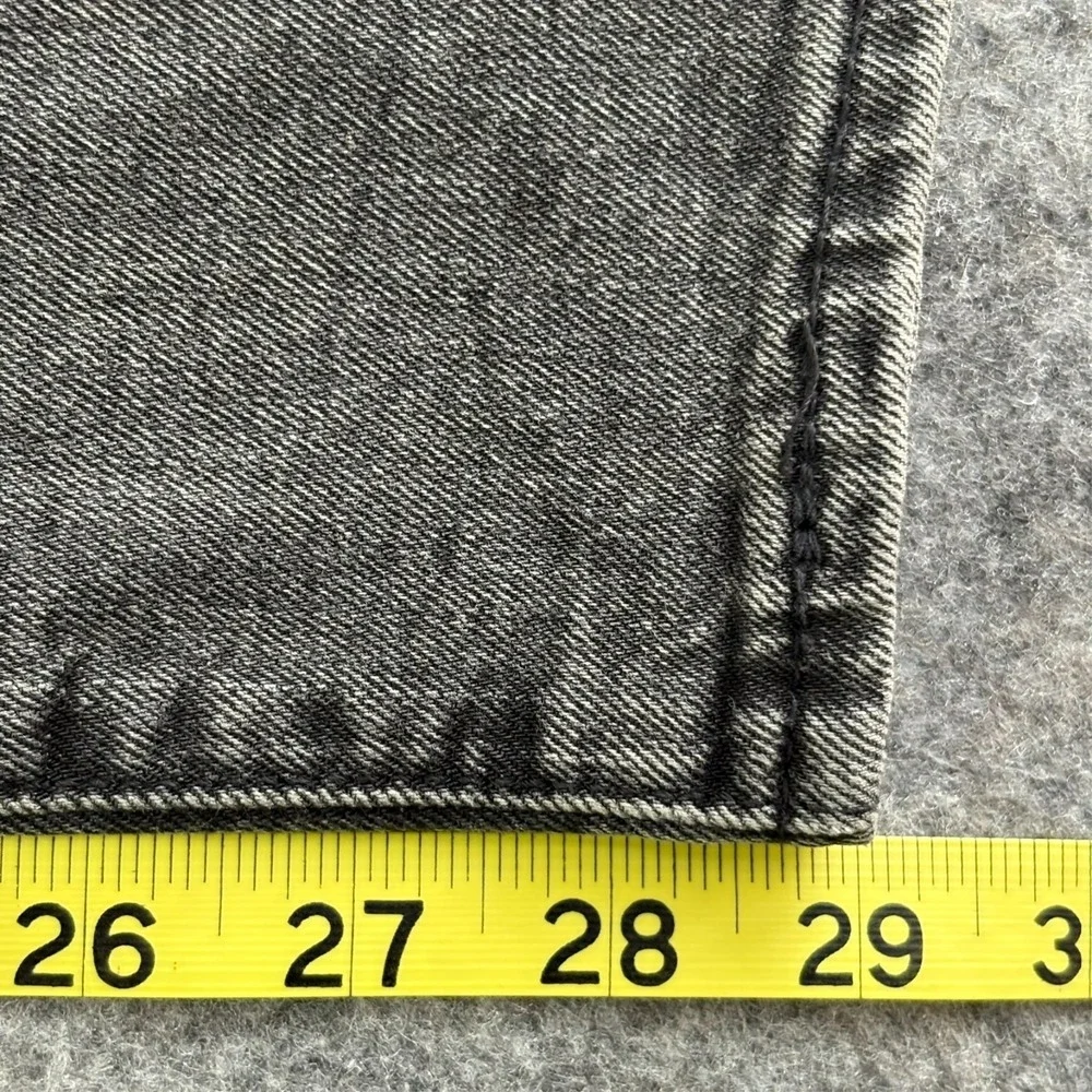 Levis 501 Straight Premium‎ Jeans Mens 31x29 Parrish Gray Retro Big E Stretch